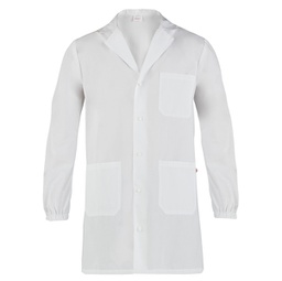 [95366] Camice ospedaliero Mike da uomo Tg. M bianco