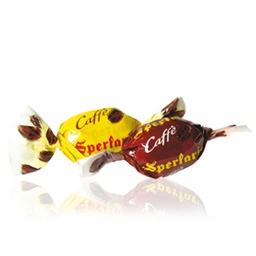 [81687] Caramelle mini gusto caffE' busta 1Kg (circa 500pz) Sperlari