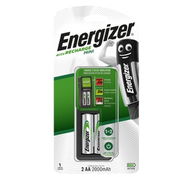 [94400] Caricabatteria Mini 2AA- Energizer Power Plus