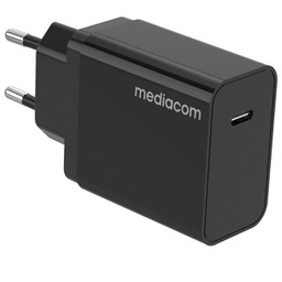 [95786] Caricatore da muro 30W porta USB Type-C Mediacom