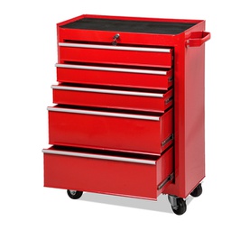 [91867] Carrello portautensili 5 cassetti con ruote