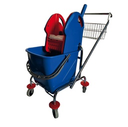 [95336] Carrello strizzatore per pulizie GROUSE 26 da 25lt