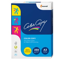 [70189] CARTA BIANCA COLOR COPY A3 297x420mm 250gr 125fg MONDI