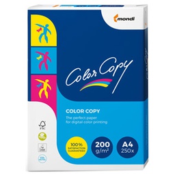 [38214] CARTA BIANCA COLOR COPY A4 210x297mm 200gr 250fg MONDI