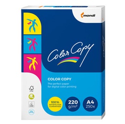 [71491] CARTA BIANCA COLOR COPY A4 210x297mm 220gr 250fg MONDI