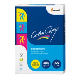 [71485] CARTA BIANCA COLOR COPY A4 210x297mm 300gr 125fg MONDI