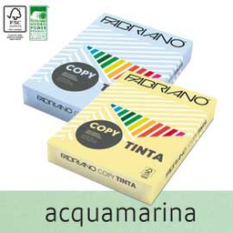 [57181] Carta Fabriano Colore A4 80GR 500FG COL.TENUE ACQUAMARINA