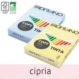 [57184] Carta Fabriano Colore A4 80GR 500FG COL.TENUE CIPRIA