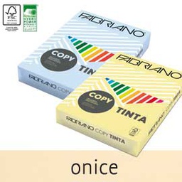 [57186] Carta Fabriano Colore A4 80GR 500FG COL.TENUE ONICE