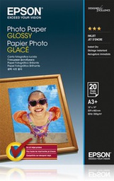 [EPSS042535] CARTA FOTOGRAFICA LUCIDA GOOD 20fg 200gr 457x305mm A3+ EPSON