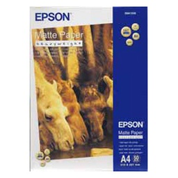 [EPSS041256] CARTA FOTOGRAFICA MATTE 50fg 167gr 210x297mm A4 ALTO SPESSORE EPSON