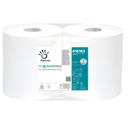 [89382] Carta igienica MAXI Jumbo D25cm - 500mt Dissolvetech Papernet