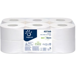 [67490] Carta igienica MiniJumbo 2veli microgoffrata 150mt BioTech Papernet