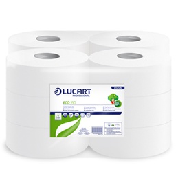[82490] Carta igienica MINI Jumbo D19,5cm - 150mt Eco Lucart