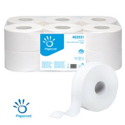 [47299] Carta igienica MINI Jumbo D19cm - 186mt Ecolabel Papernet