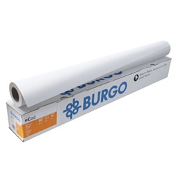 [45005] CARTA INKJET PLOTTER OPACA 610MMX50MT 80GR CAD 80ECO BURGO