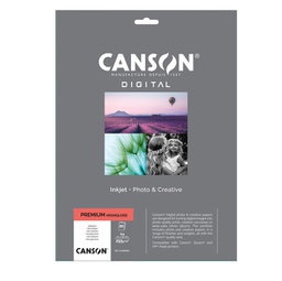 [94662] Carta InkJet PREMIUM A4 20fg 255gr HightGloss RC Canson