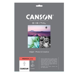 [94664] Carta InkJet PREMIUM A4 20fg 255gr Lustre RC Canson (Delist