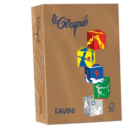 [94626] Carta LECIRQUE A4 80gr 500fg cuoio 300 FAVINI