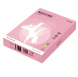 [71501] CARTA MAESTRO COLOR A4 210x297mm 160gr 250fg ROSA TENUE PI25 MONDI