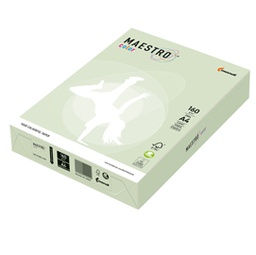 [71502] CARTA MAESTRO COLOR A4 210x297mm 160gr 250fg VERDE TENUE GN27 MONDI
