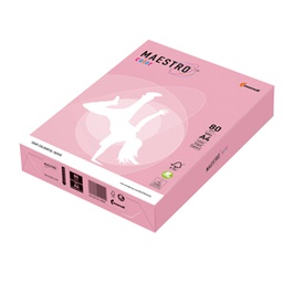 [71495] CARTA MAESTRO COLOR A4 210x297mm 80gr 500fg ROSA TENUE OPI74 MONDI