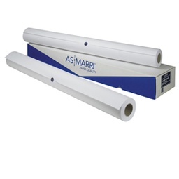 [31911] Carta plotter inkjet bianco opaco 625mmx50mt 80gr J.80S 7987 ASMarri