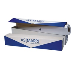 [28301] Carta plotter inkjet bianco opaco 625mmx50mt 90gr J.90S 7784 ASMarri