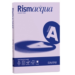 [32794] Carta RISMACQUA 200gr A4 125fg lilla 06 FAVINI