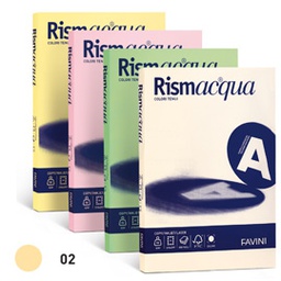 [50585] Carta RISMACQUA SMALL A4 90gr 100fg camoscio 02 FAVINI