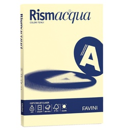 [85809] Carta RISMACQUA STANDARD A4 90gr 300fg giallo chiaro 07 Favini