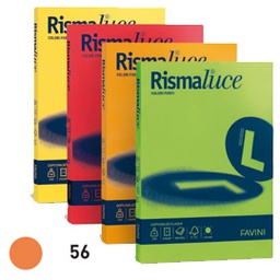 [32737] Carta RISMALUCE 140gr A4 200fg arancio 56 FAVINI